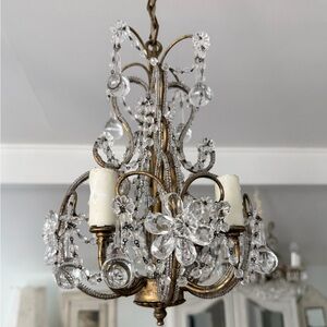 Vintage Shabby Chic Chandelier